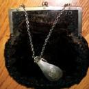 GORHAM SILVER Chantelaine Leather Purse - Silver