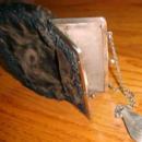 GORHAM SILVER Chantelaine Leather Purse - Silver