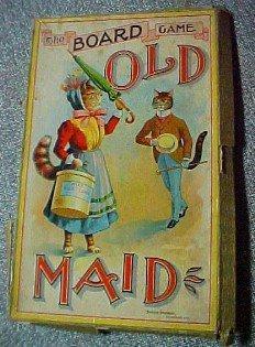 OLD MAID Game Board - Paper