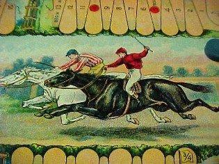 STEEPLE CHASE Game Board - Paper