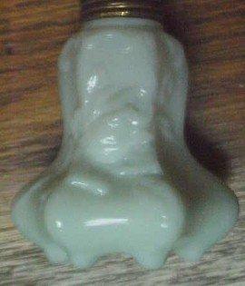 Dainty Footed Miniature Lamp - Glass