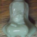 Dainty Footed Miniature Lamp - Glass