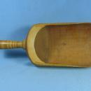 Treen Woodenware SCOOP ~ Tiger Stripe Butternut SCOOP - fine antique