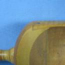 Treen Woodenware SCOOP ~ Tiger Stripe Butternut SCOOP - fine antique