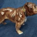 Antique Royal Doultan Porcelain Dog Figurine with Pheasant