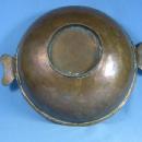 Brass Copper Hand Forged Bowl with Handles - matalware