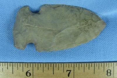 Native American Indian ARROWHEAD - Ethnographic Spearhead Point Weapon