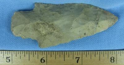 Native American Indian ARROWHEAD - Ethnographic Spearhead Point Weapon