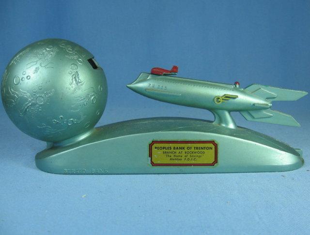 1950's STRATO Bank - Vintage Mechanical Bank