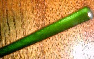 Green Glass Stir - Glass