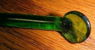 Green Glass Stir - Glass