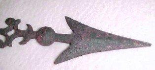 Weathervane Ruby Red Arrow - Glass