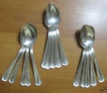 DIAMOND SILVER Silverplate Flatware 15pc TEASPOON Lot