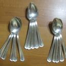 DIAMOND SILVER Silverplate Flatware 15pc TEASPOON Lot