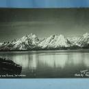 TETON RANGE Wyoming Ray Ritter 1939 RPPC Postcard