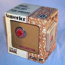 Tin Combination Lock SAFE Bank in Original Box - Toys