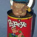 Mattel POPEYE Spinach Can Jack-In-The -Box - Toys