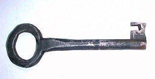 5 .5 Inch KEY Hand Wrought Cast Iron - Metalware