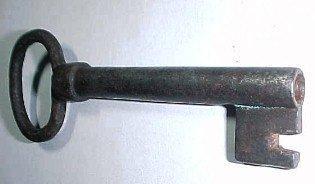 5 .5 Inch KEY Hand Wrought Cast Iron - Metalware