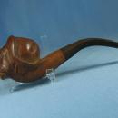 Vintage Carved Smoking Pipe ~ SIMS Tobacianna