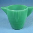 Akro Agate Pitcher - Vintage Green Glass
