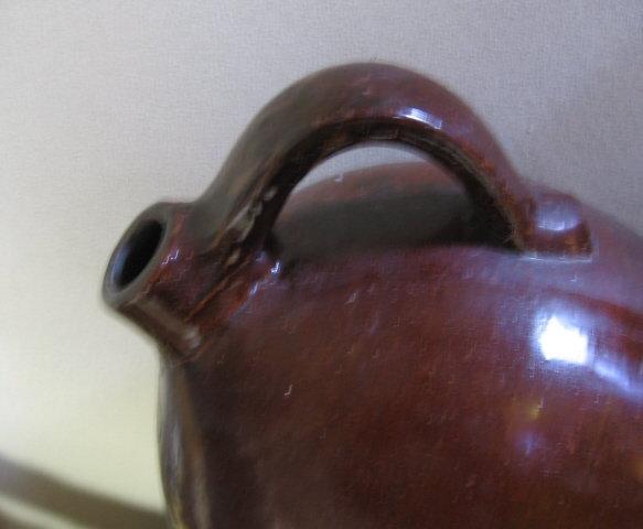 BENNINGTON Stoneware Crock Jug Five gal - Antique Country Pottery