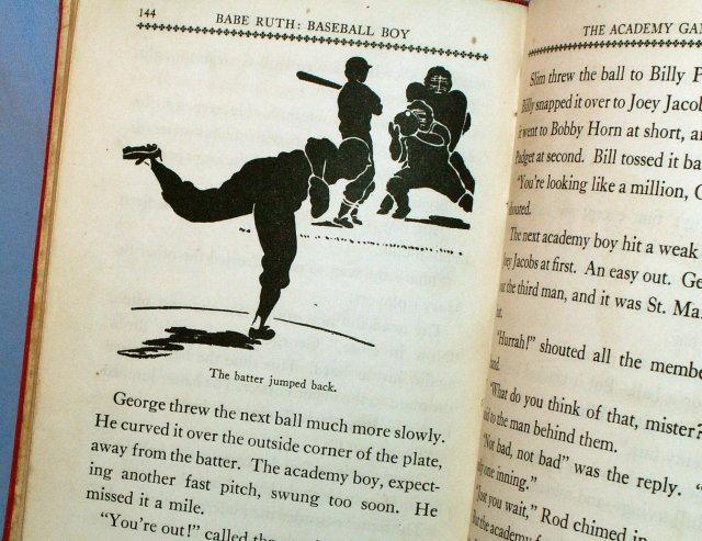 BABE RUTH, BASEBALL BOY Hard Bound Book