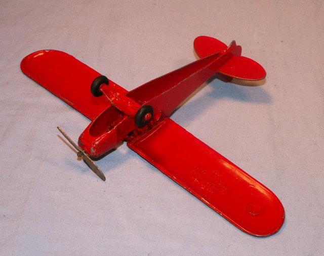 HUBLEY Cast Metal Piper Cub #433 Airplane - Toys