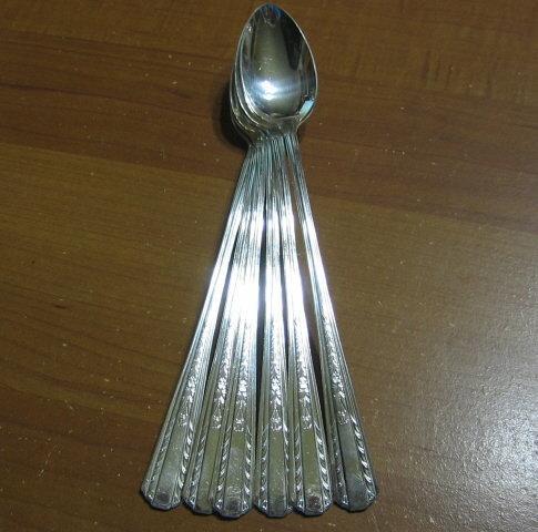 Gorham INVITATION or STEGOR Silverplate MEAT FORK 1940