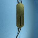Brass 50# Spring Scale Antique by John Chatillon & Sons * metalware tool