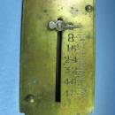 Antique Brass 48# Spring Balance Scale by FRARYS * metalware tool