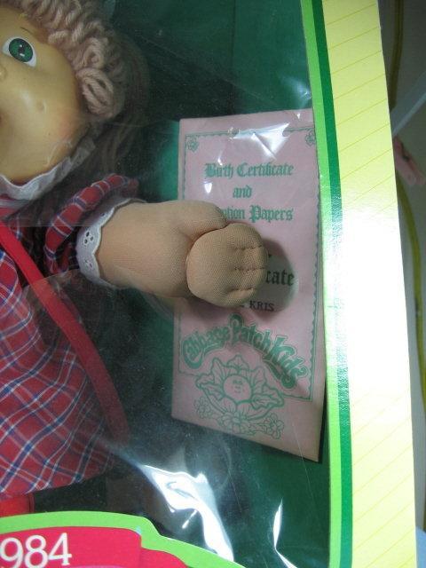1984 Cabbage Patch Kid - Xavier Roberts with Birth Certificate - vintage toy