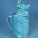 Daisy COW Creamer - Vintage Pottery Porcelain Pitcher