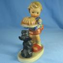 Hummel BEGGING HIS SHARE TMK 3 - 1957 porcelain limited edition CANDLE HOLDER