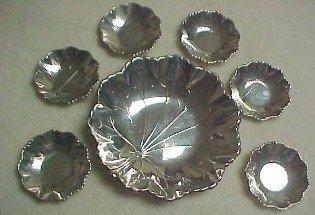 Nut Set Webster Sterling - Silver