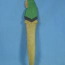 Folk Art LETTER OPENER or BOOKMARK - Antique Carved Wood