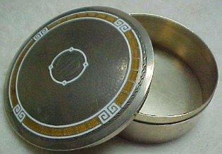 Kerr + Co. Gorham Sterling Enameled Box - Silver