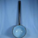 Blue GRANITEWARE Water Dipper or Ladle - Antique metalware