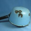 Blue GRANITEWARE Water Dipper or Ladle - Antique metalware