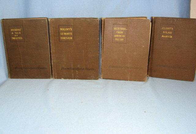 Five (5) Macmillan's American and English Classics - Pocket Book Group