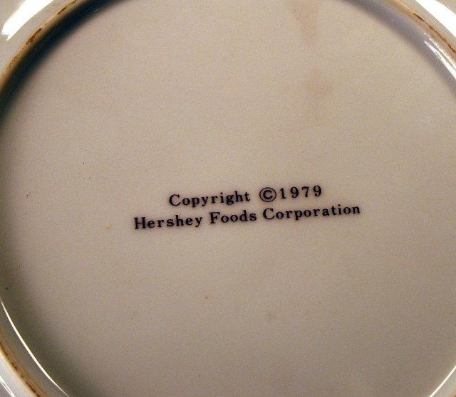 HERSHEY CHOCOLATE Porcelain Decorative Plate