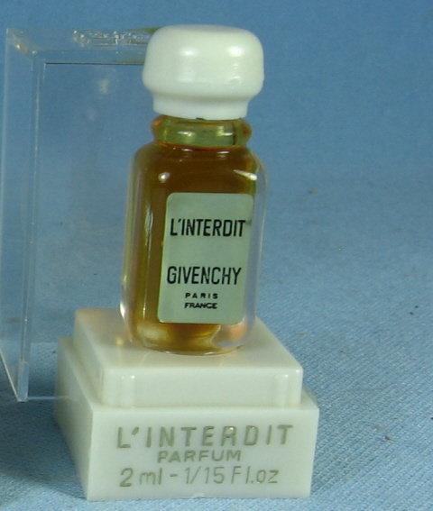 GIVENCHY L'INTERDIT PARFUM - Vintage Miniature Perfume Bottle