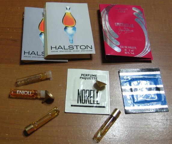 PERFUME Sample Group - Vintage HALSTON * ENJOLI * ARPEGE * Perfume