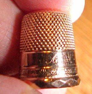 SIMONS 14K GOLD Thimble - Tools