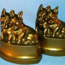 Nuart SCOTTIE PAIR Gold Finished Bookends - Metalware
