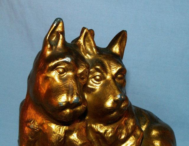 Nuart SCOTTIE PAIR Gold Finished Bookends - Metalware