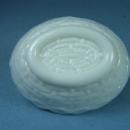 Miniature HEN on NEST - Westmoreland Milk Glass Chicken Covered SALT