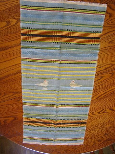 Linen PLACEMAT & NAPKIN Set - Antique Textile
