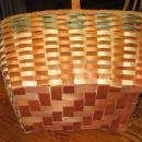 1930's Basket Splint Ash Wood Native American Indian Woven Basket - Antique Ethnographic