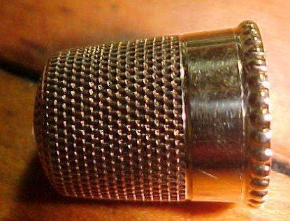 14K Gold SIMONS Thimble